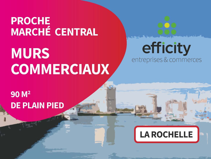 local commercial  - 90m2 à La Rochelle (17000)