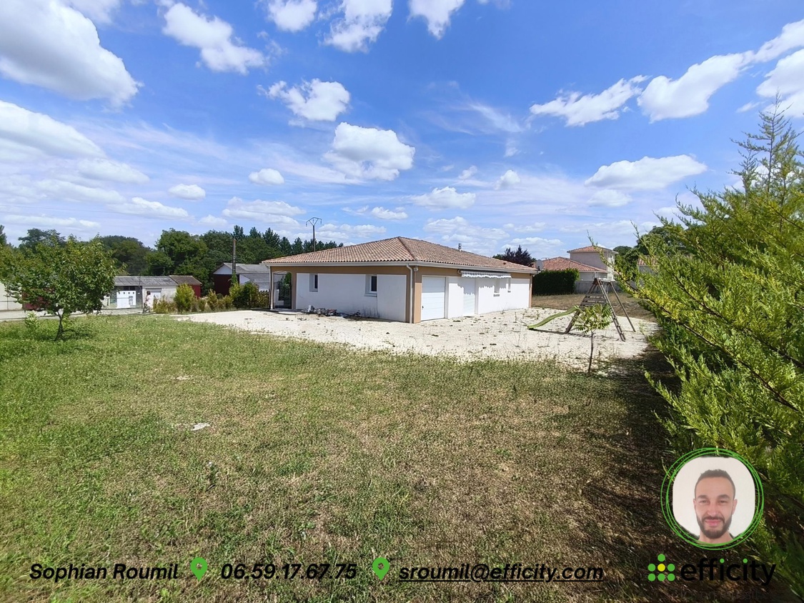 maison 4 pièces - 120m2 à Barbezieux-Saint-Hilaire (16300)