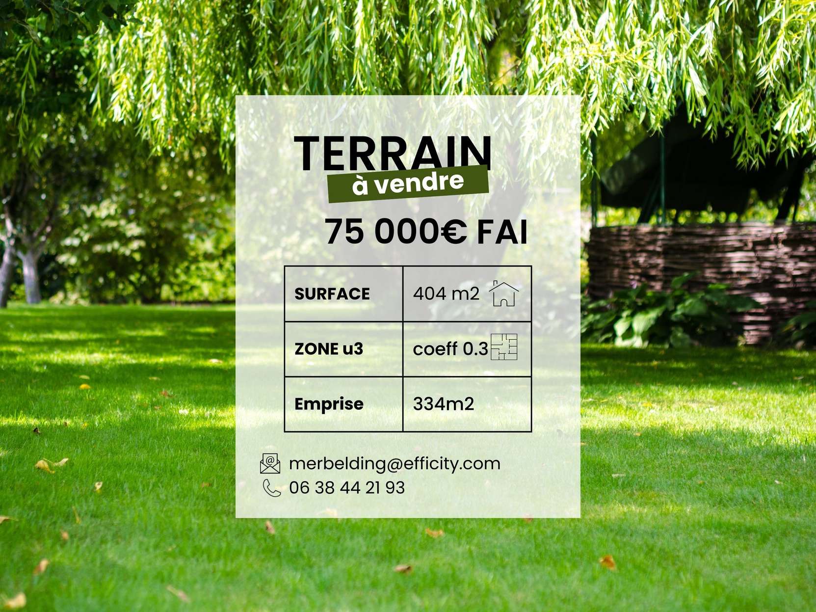 terrain  - 404m2 à Sury-le-Comtal (42450)