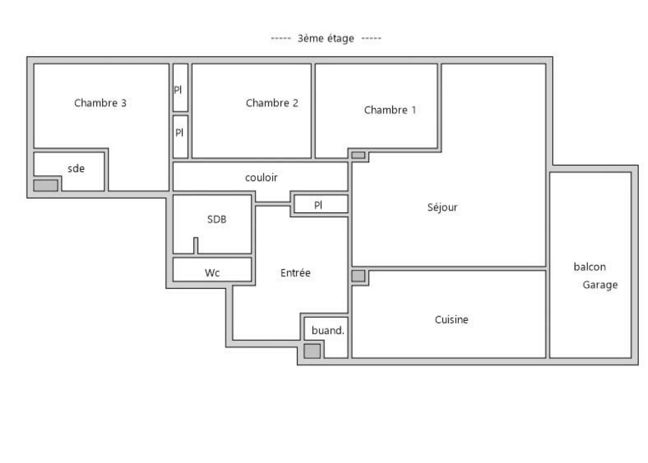 Achat immobilier Appartement 5 pièces  104m2 à Bron (69500) - Photo n°7