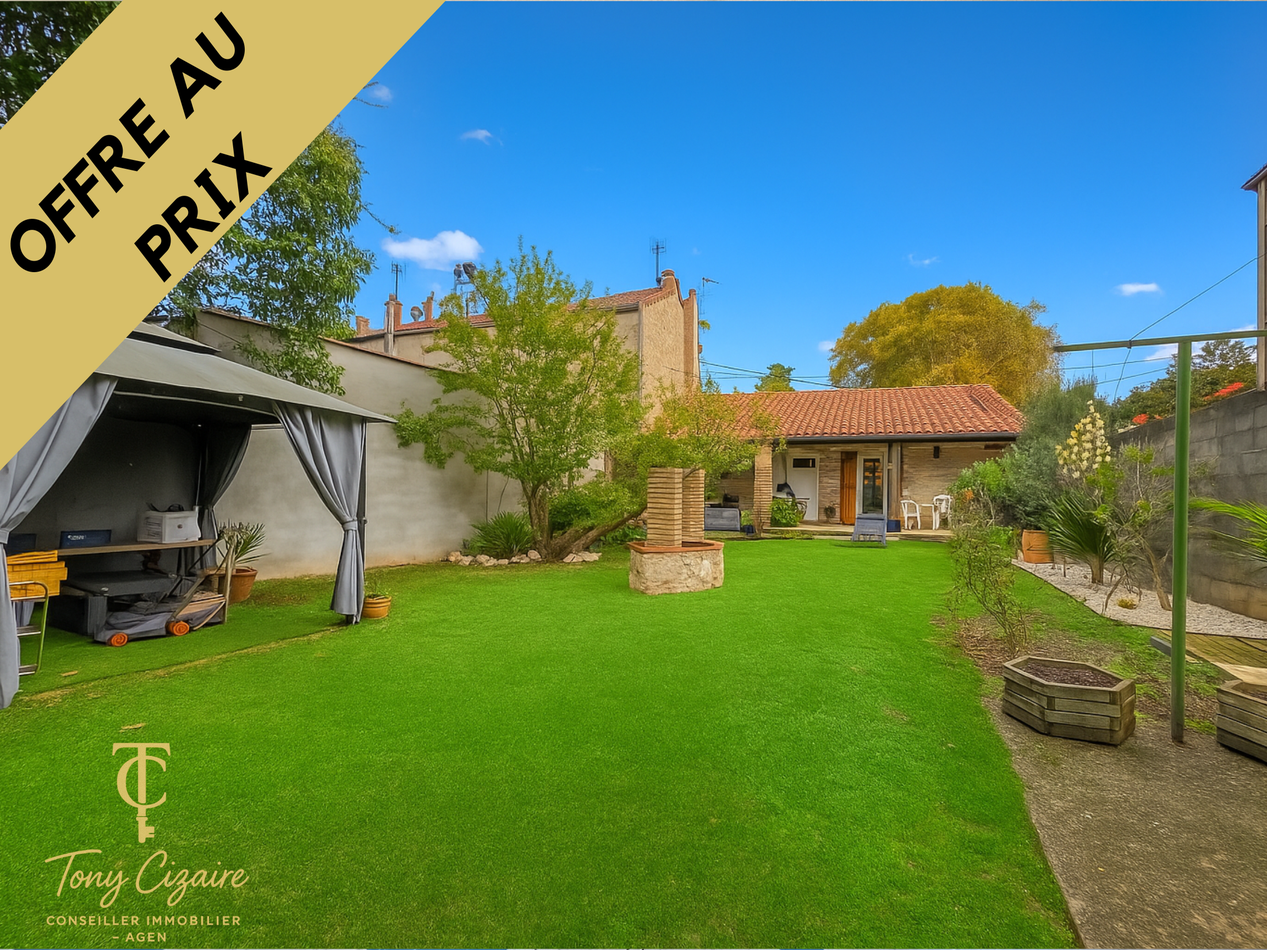 maison 3 pièces - 60m2 à Agen (47000)