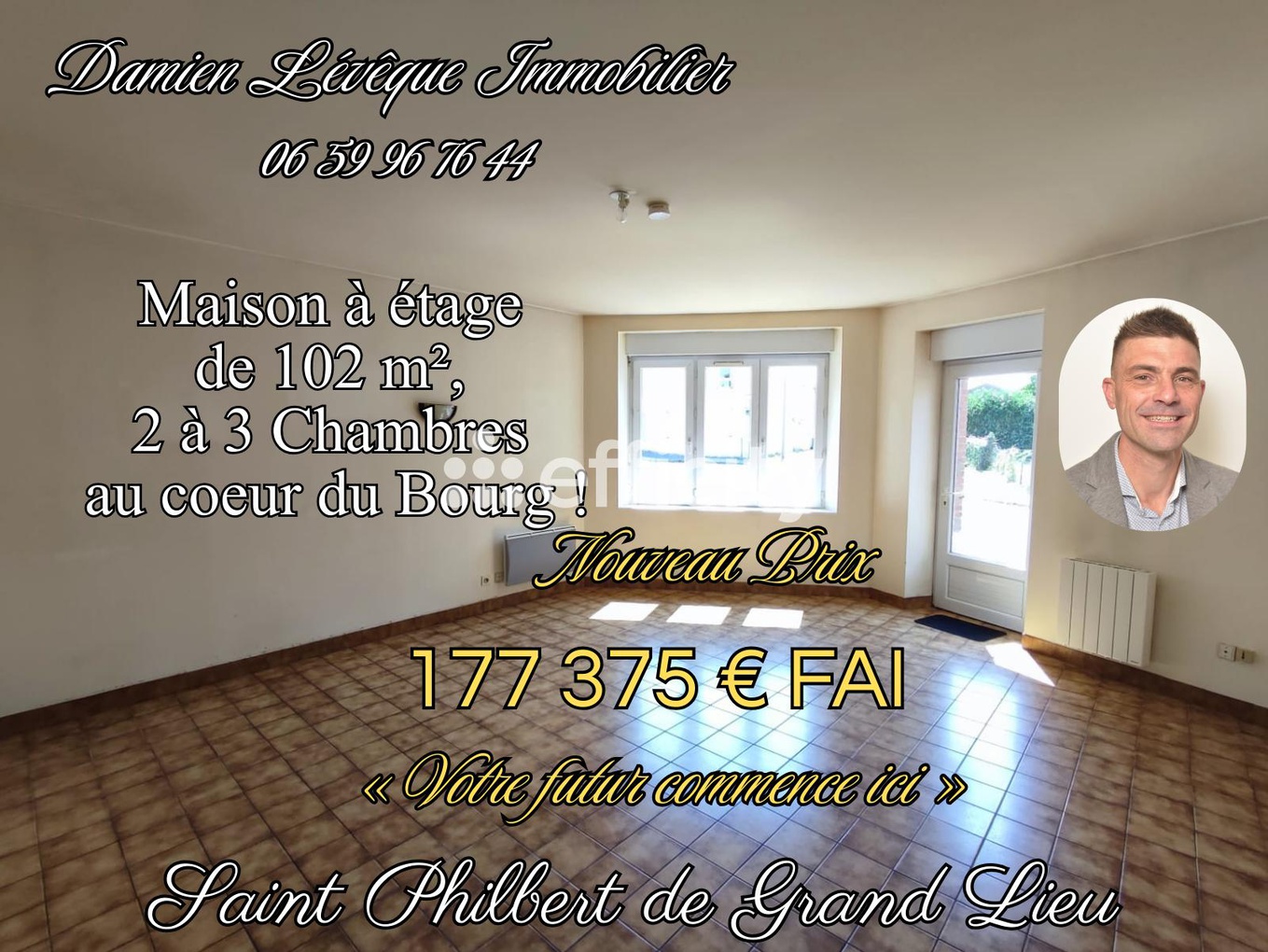 Achat immobilier Maison 4 pièces  102m2 à Saint-Philbert-de-Grand-Lieu (44310) - Photo n°1