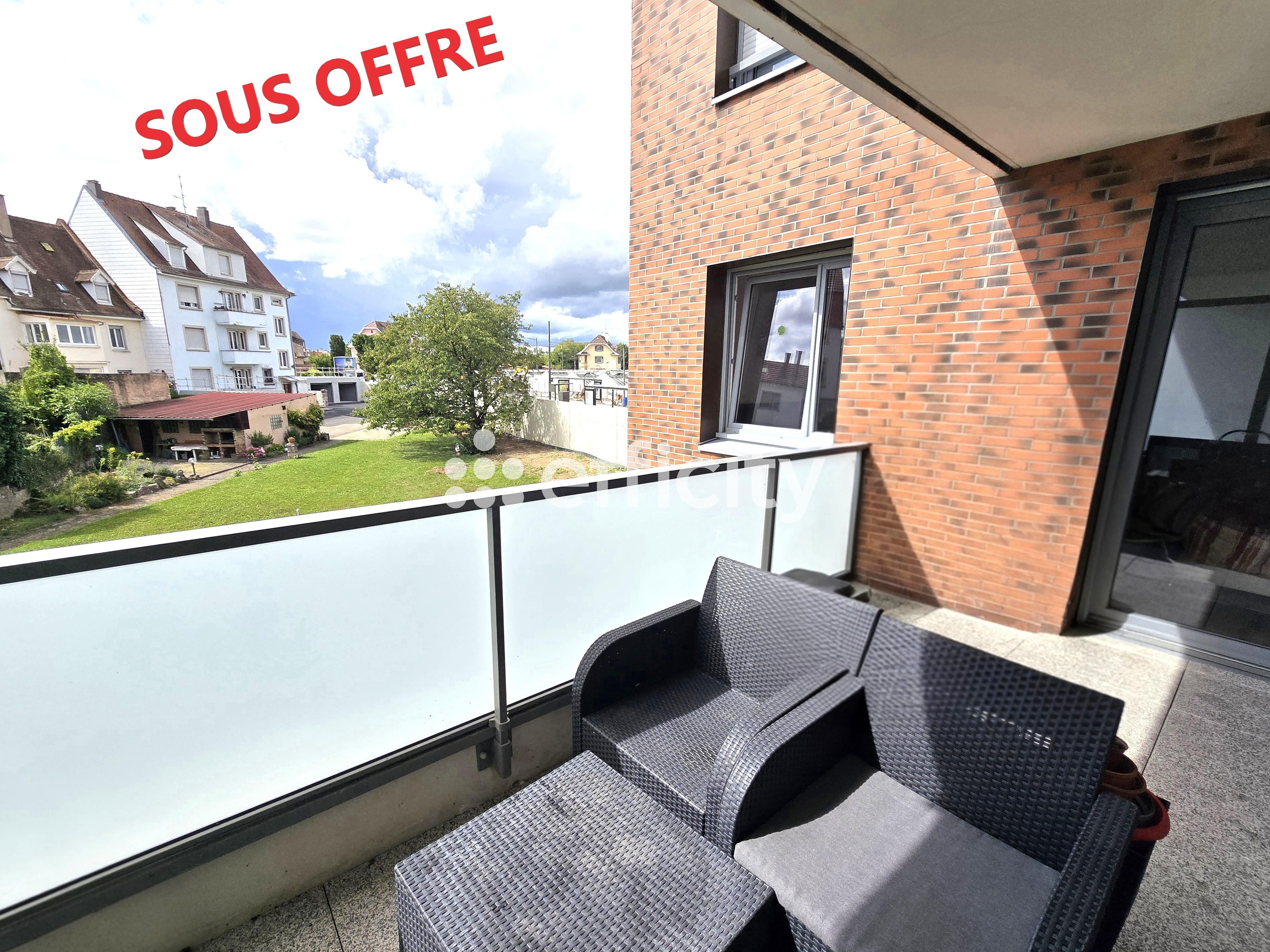 Achat immobilier Appartement 3 pièces  58m2 à Strasbourg (67200) - Photo n°1