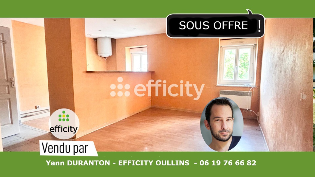 appartement 2 pièces - 50m2 à Oullins (69600)