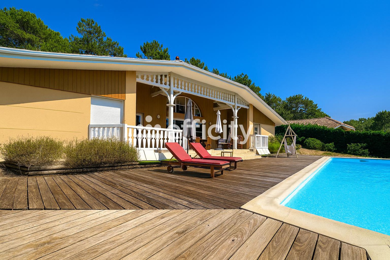 Achat immobilier Maison 5 pièces  140m2 à Lacanau Océan (33680) - Photo n°1