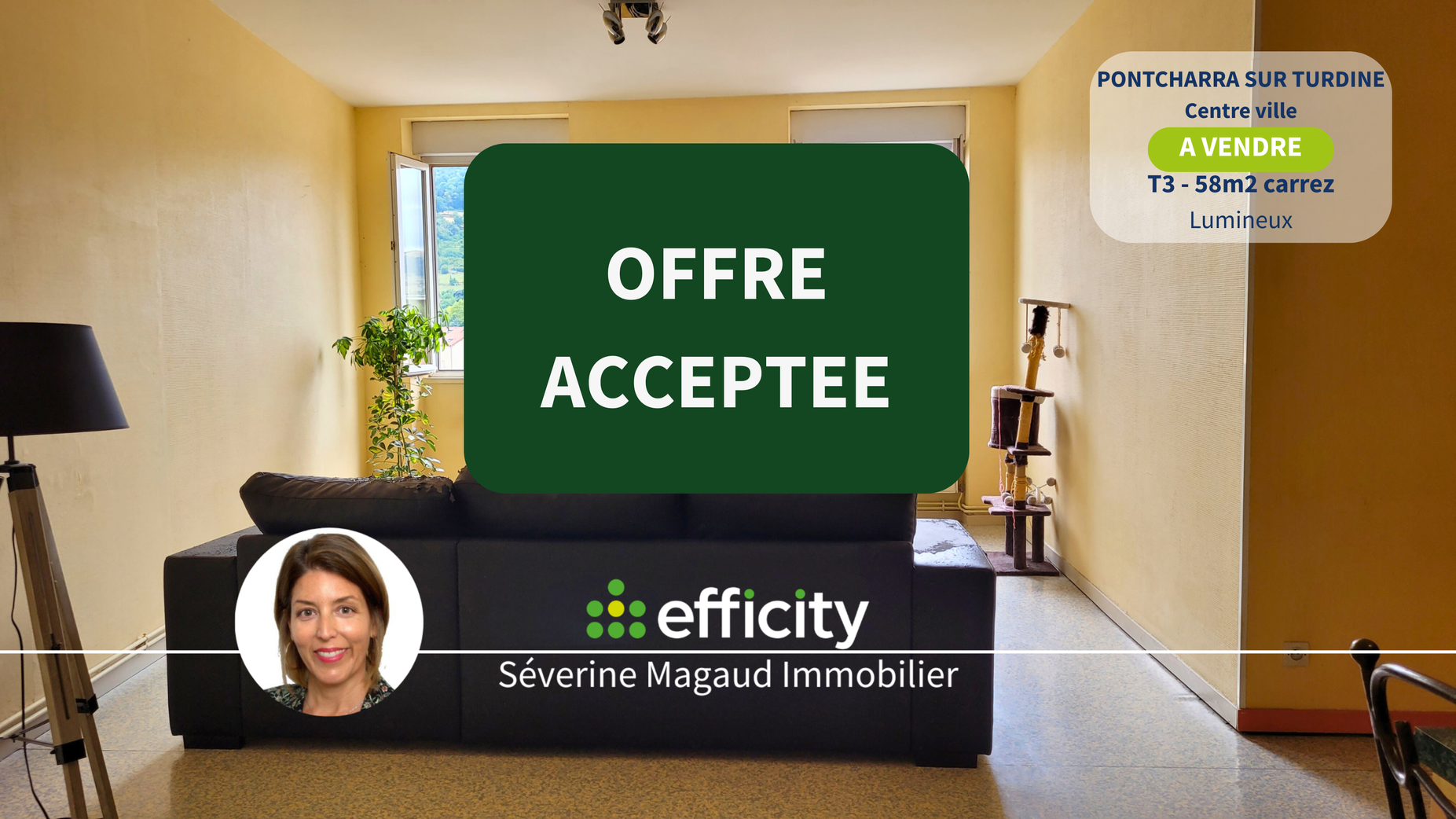 appartement 3 pièces - 68m2 à Vindry-sur-Turdine (69490)