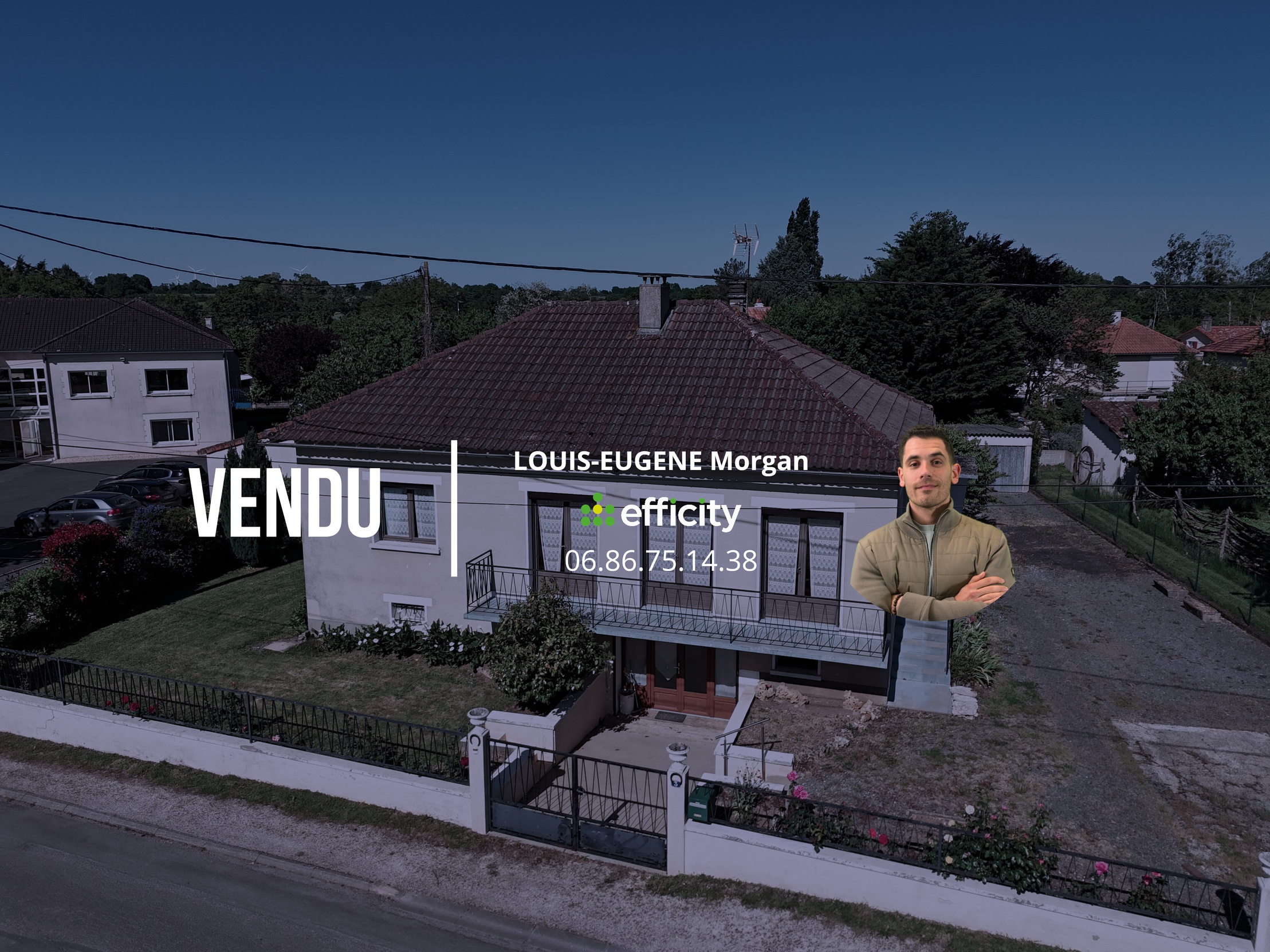 maison 9 pièces - 156m2 à Usson-du-Poitou (86350)