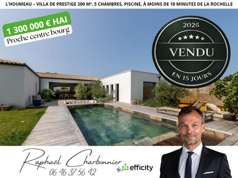 maison 7 pièces - 200m2 à L'Houmeau (17137)