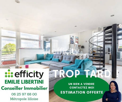 loft 4 pièces - 106m2 à Seclin (59113)