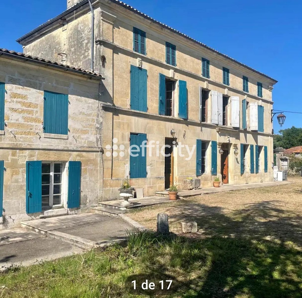Achat immobilier Maison 10 pièces  226m2 à Val-de-Cognac (16370) - Photo n°1