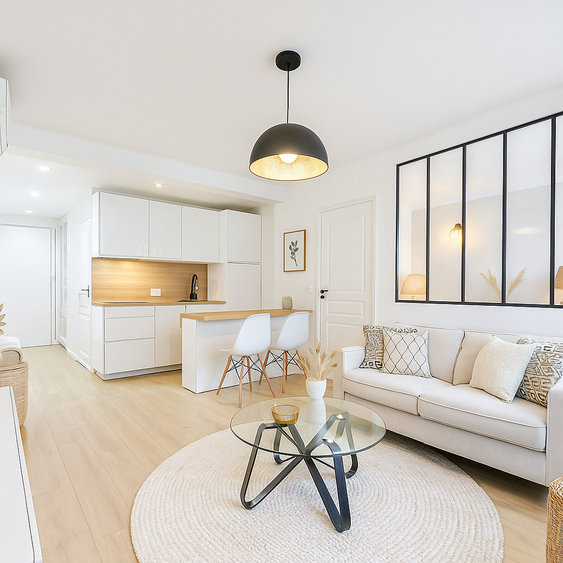appartement 2 pièces - 40m2 à Nice (06100)