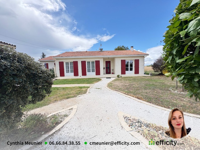 maison 7 pièces - 157m2 à Brie (16590)