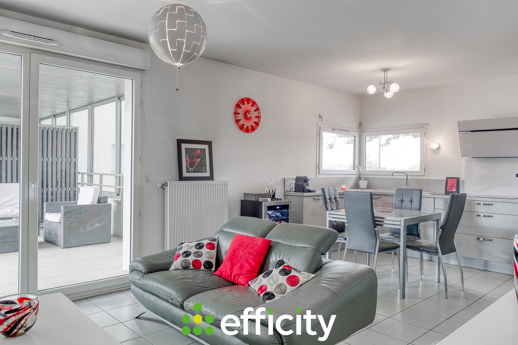 appartement 2 pièces - 46m2 à Saint-Priest (69800)