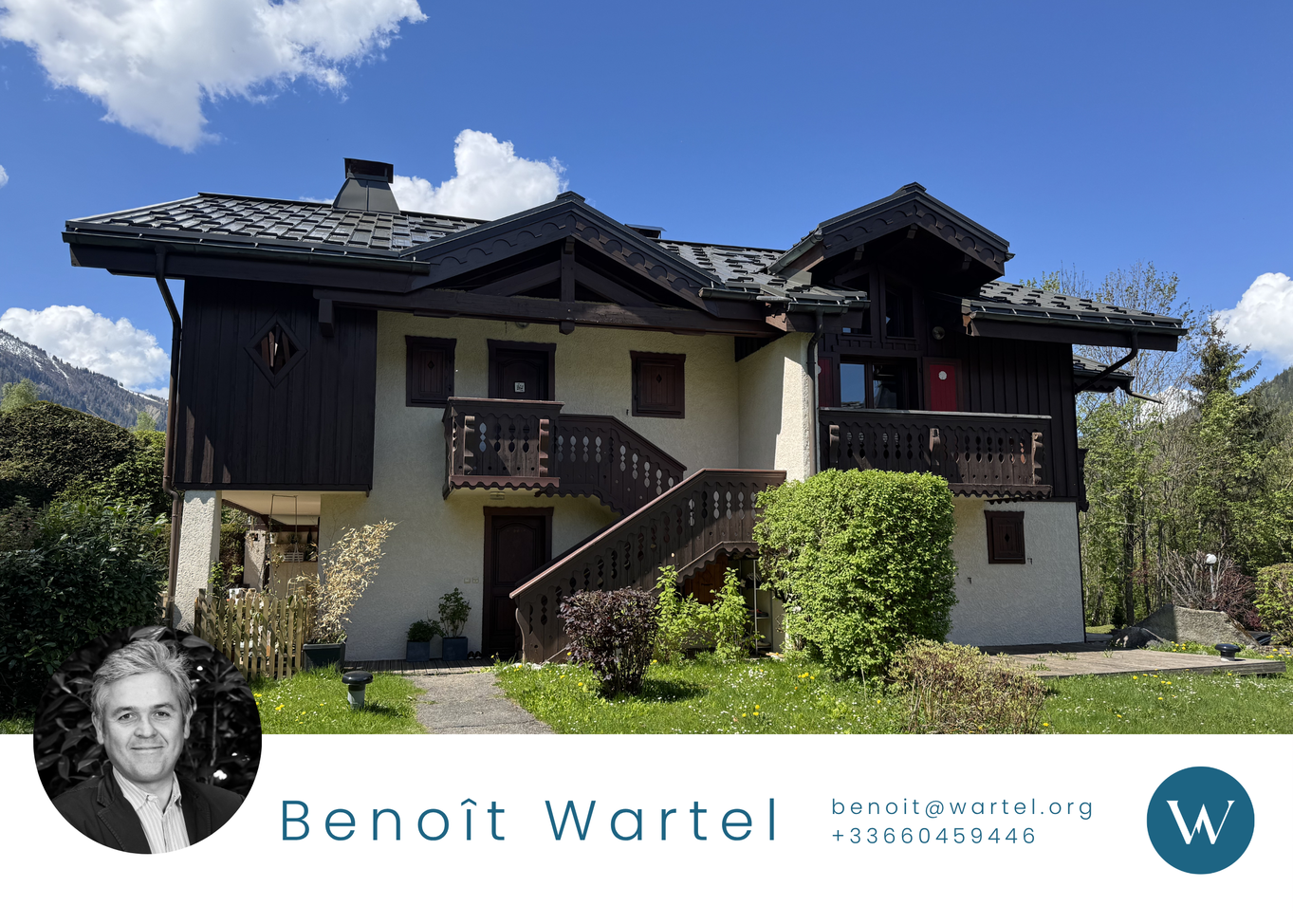 appartement 4 pièces - 60m2 à Les Houches (74310)