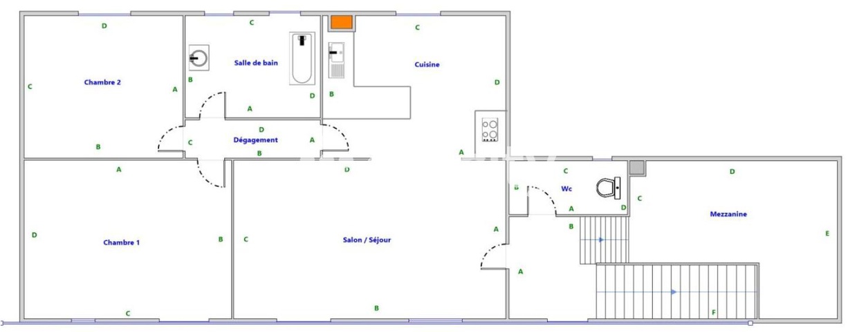 Achat immobilier Appartement 3 pièces  63m2 à Blois (41000) - Photo n°19