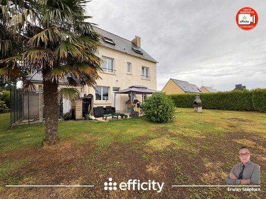 maison 6 pièces - 124,0m2 à Plomelin (29700)