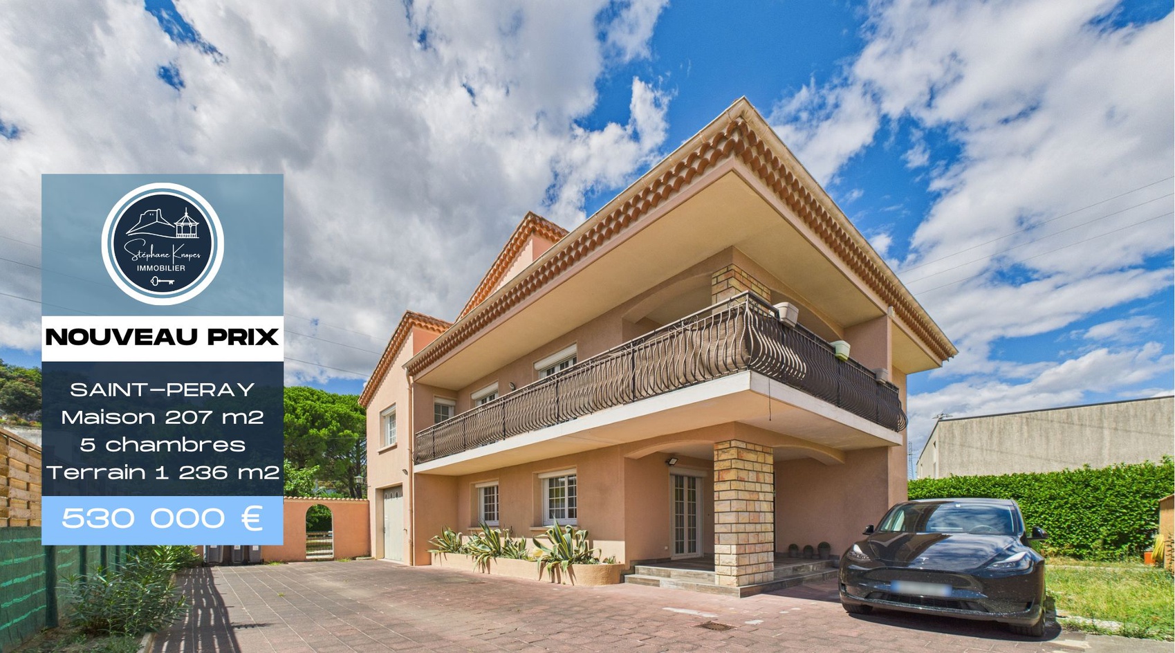 Achat immobilier Maison 7 pièces  207m2 à Saint-Péray (07130) - Photo n°1