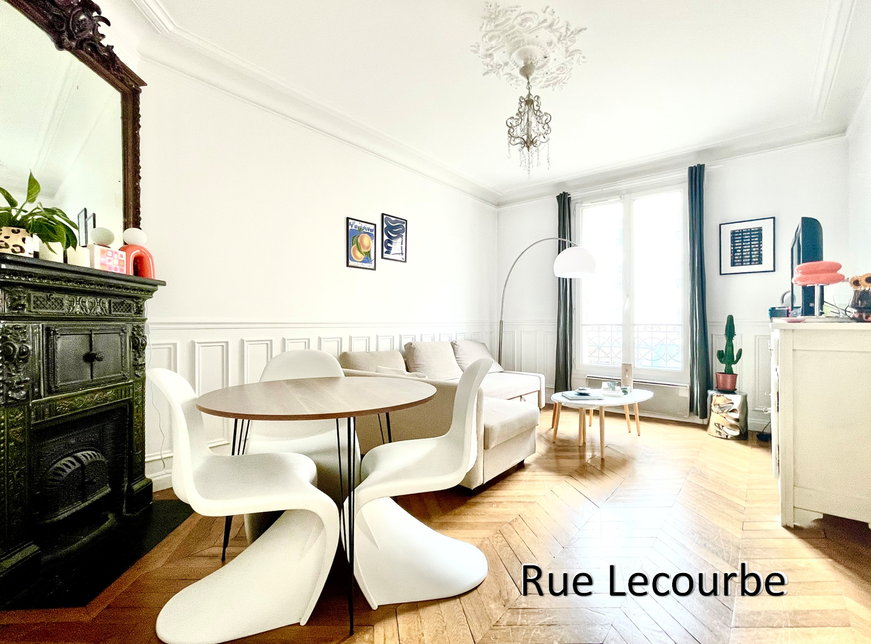 appartement 3 pièces - 60m2 à Paris (75015)