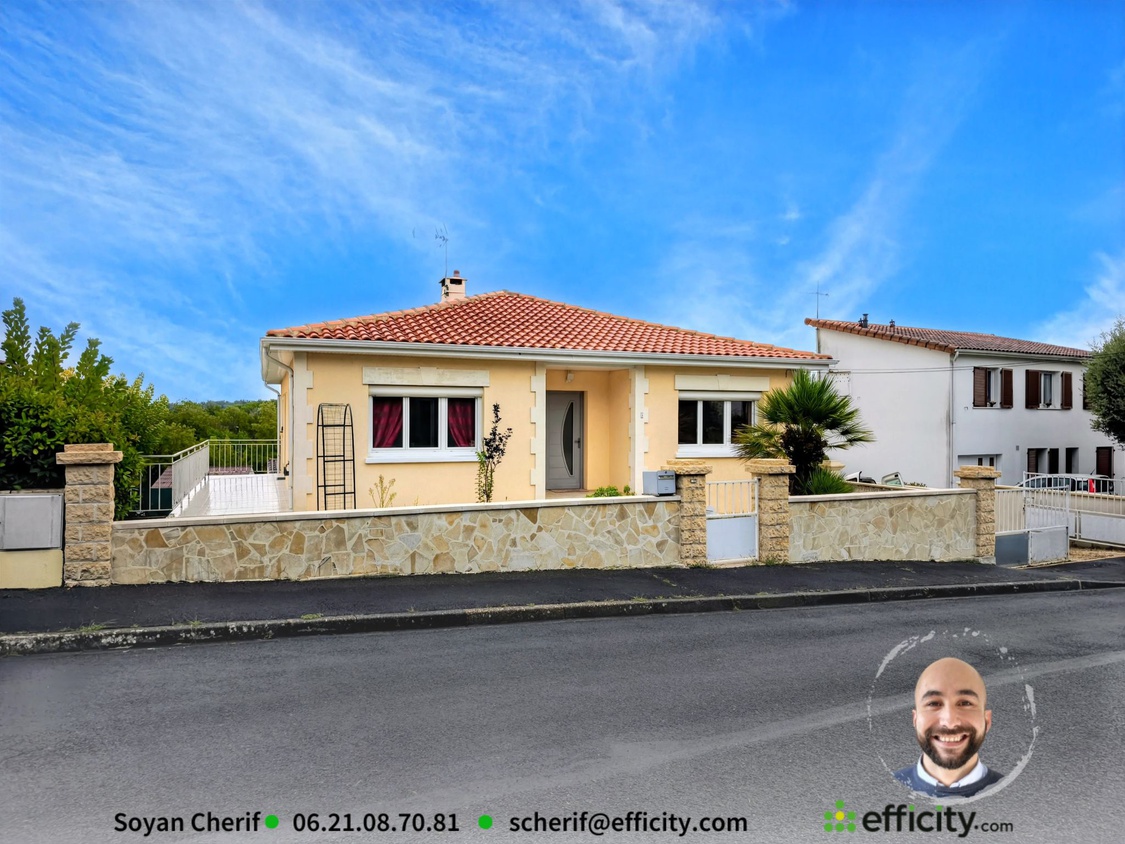 maison 5 pièces - 109m2 à L'Isle-d'Espagnac (16340)