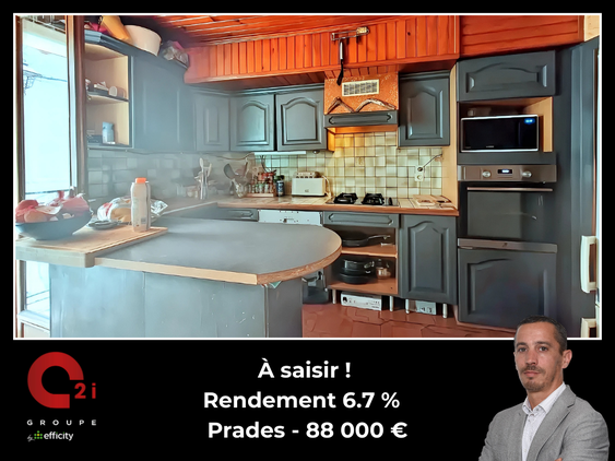 maison 4 pièces - 80m2 à Prades (66500)