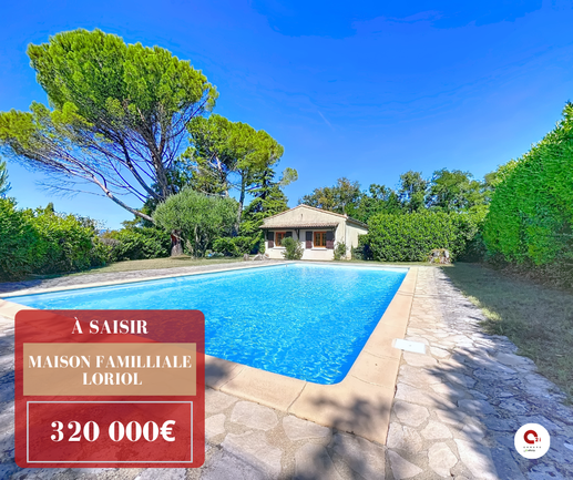 maison 4 pièces - 109m2 à Loriol-sur-Drôme (26270)