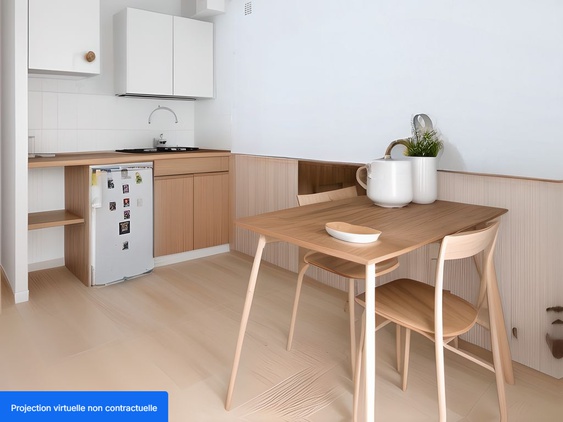 appartement 2 pièces - 23m2 à Rennes (35000)