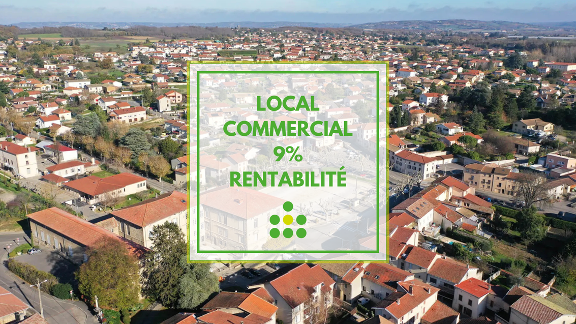 local commercial 3 pièces - 80m2 à Le Péage-de-Roussillon (38550)
