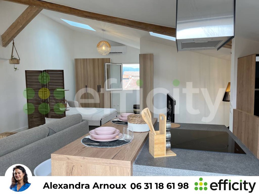 Achat immobilier Appartement 1 pièces  46m2 à Peynier (13790) - Photo n°1