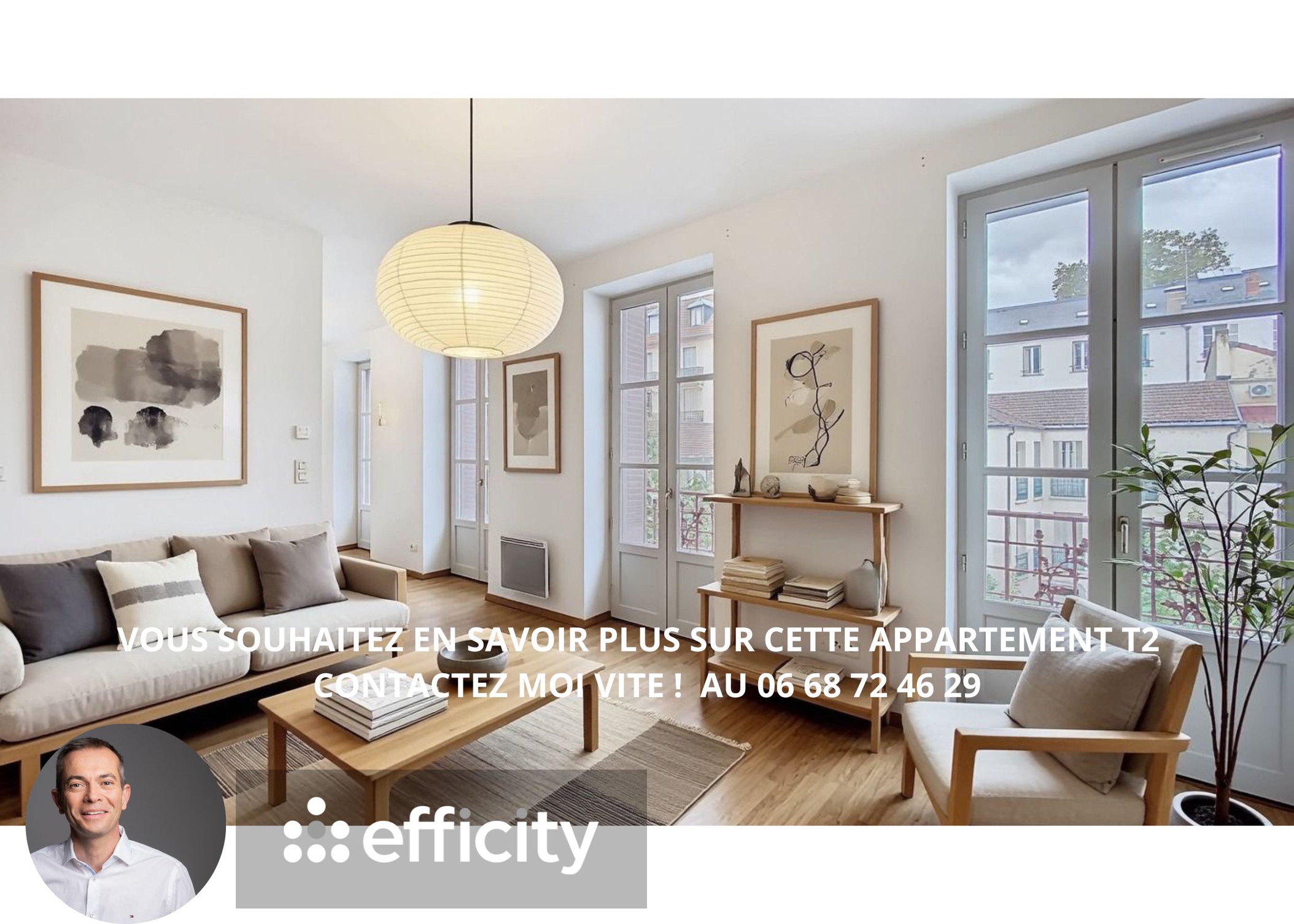 Achat immobilier Appartement 2 pièces  43m2 à Vichy (03200) - Photo n°1