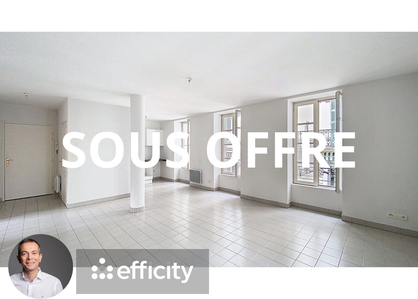 appartement 2 pièces - 56m2 à Vichy (03200)