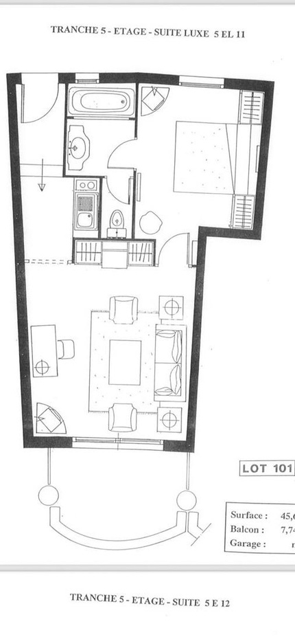 Achat immobilier Appartement 2 pièces  45m2 à Saint-André-des-Eaux (44117) - Photo n°6