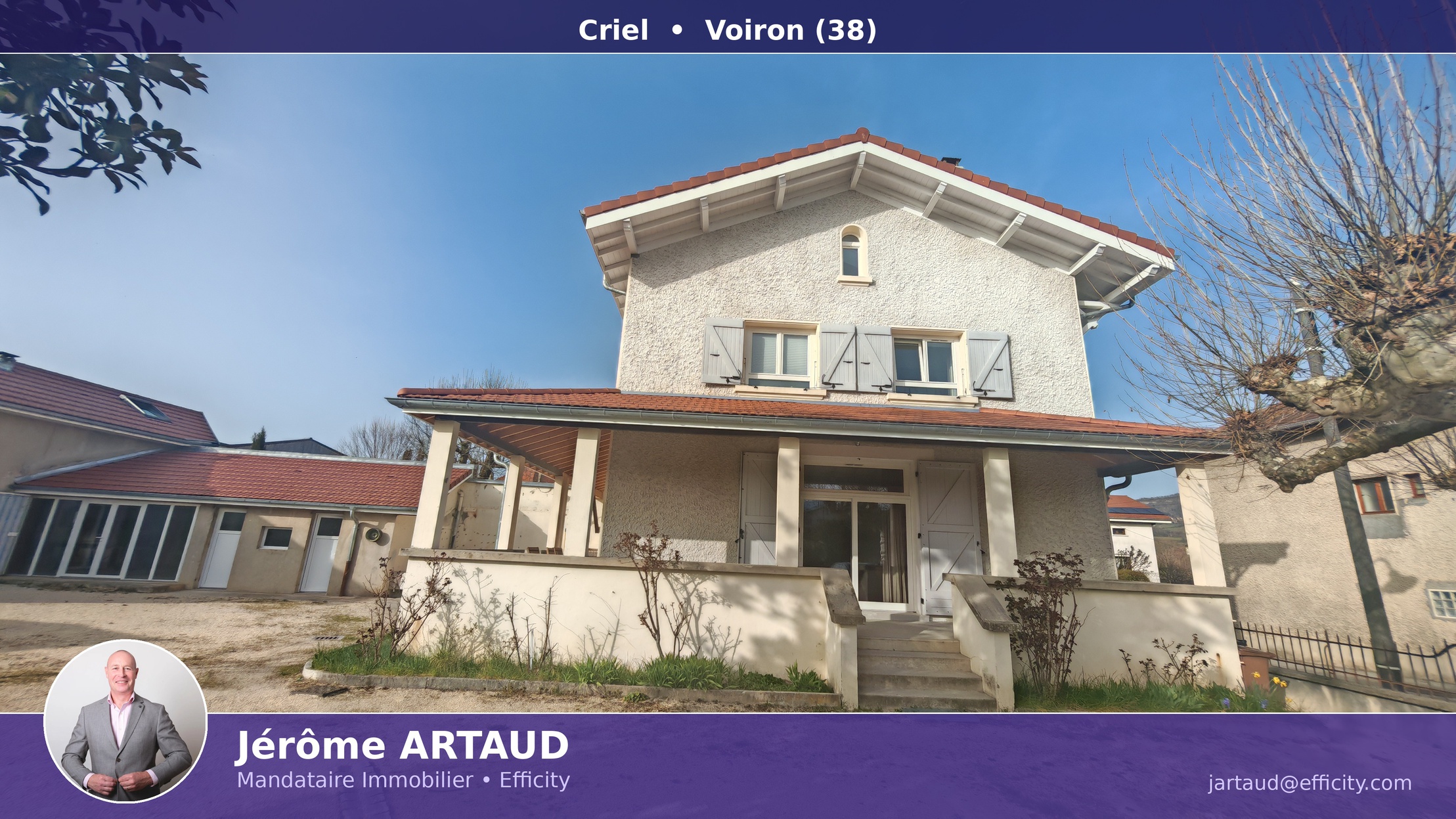 maison 7 pièces - 153m2 à Voiron (38500)