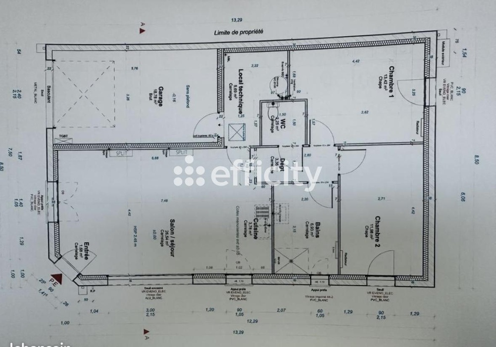 Achat immobilier Maison 3 pièces  76m2 à Pérignac (17800) - Photo n°12