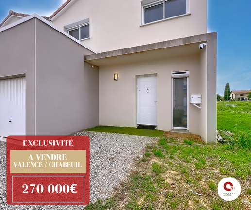 maison 5 pièces - 103m2 à Valence (26000)