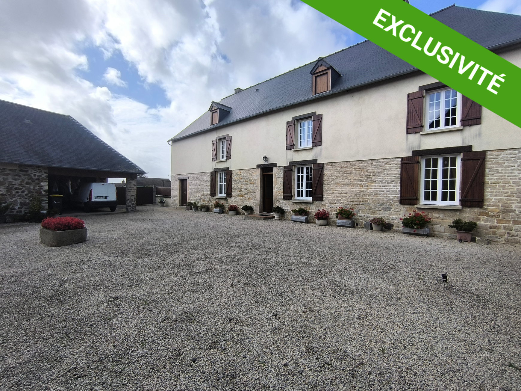 Achat immobilier Maison 6 pièces  151m2 à Tribehou (50620) - Photo n°1
