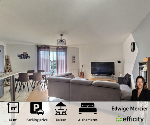 appartement 3 pièces - 65m2 à Niort (79000)