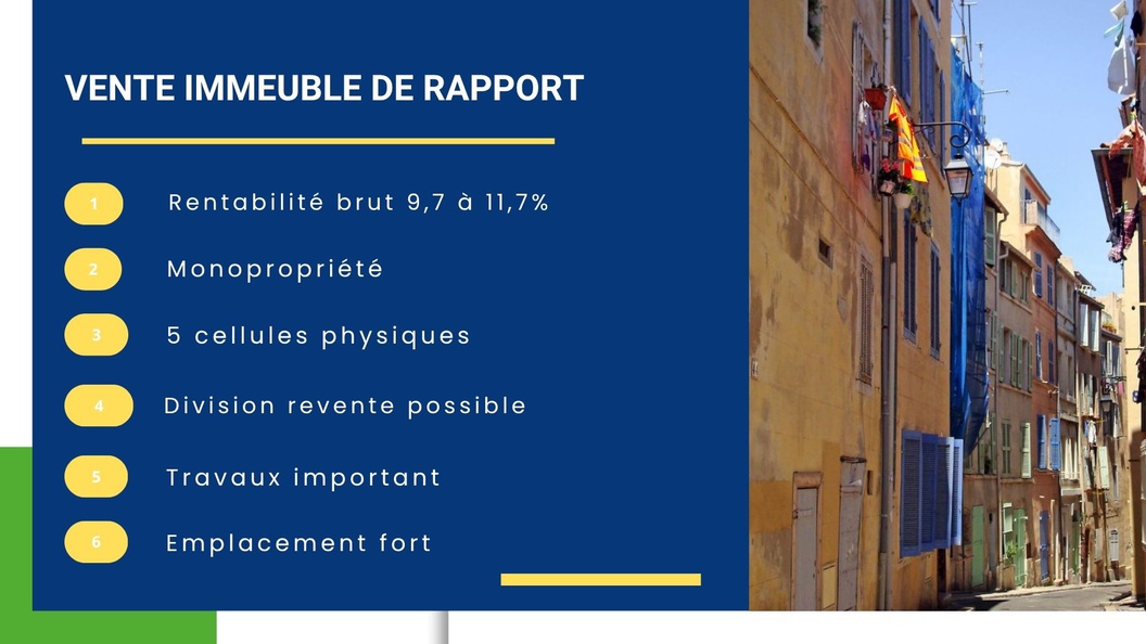 immeuble 7 pièces - 235m2 à Berre-l'Étang (13130)