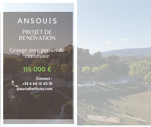 maison 1 pièces - 43m2 à Ansouis (84240)