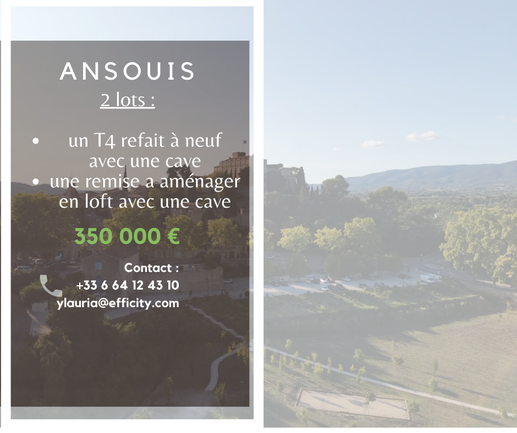 maison 5 pièces - 120m2 à Ansouis (84240)