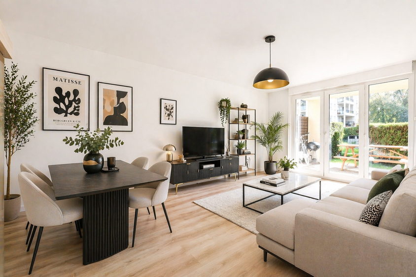 appartement 3 pièces - 63,5m2 à Lille (59000)