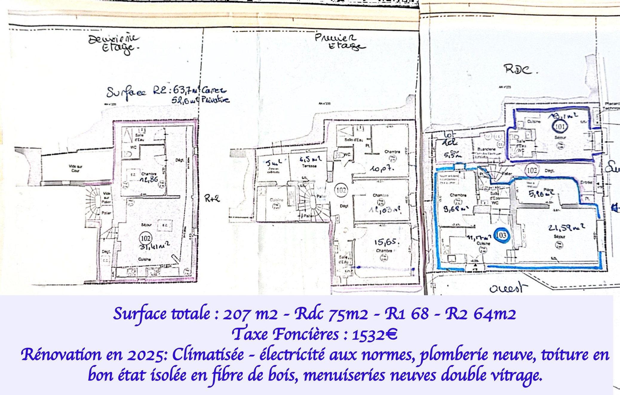 Achat immobilier Maison 10 pièces  207m2 à Entre-Vignes (34400) - Photo n°5