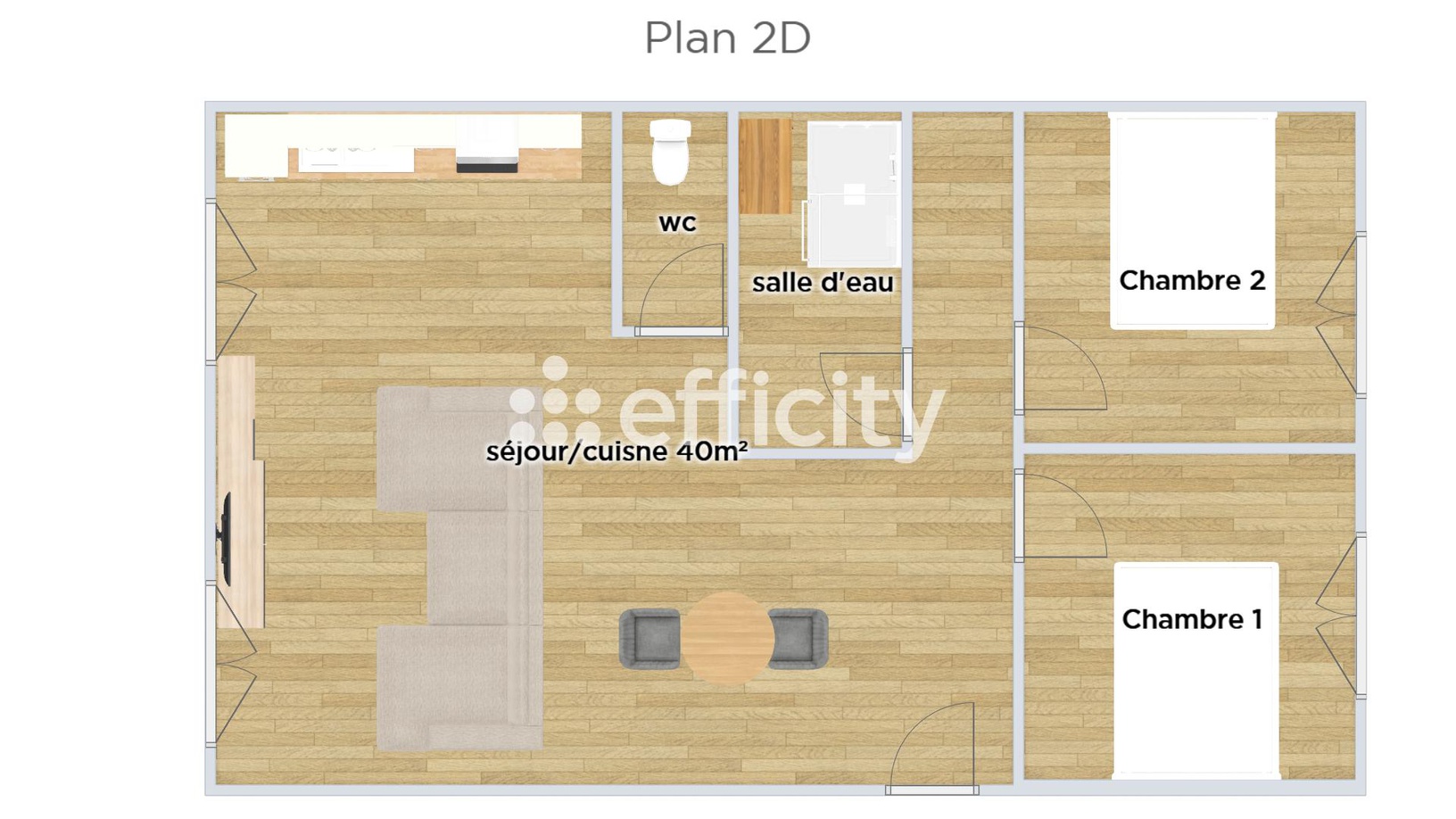 Achat immobilier Appartement 3 pièces  66m2 à Saint-Jean-d'Angély (17400) - Photo n°10