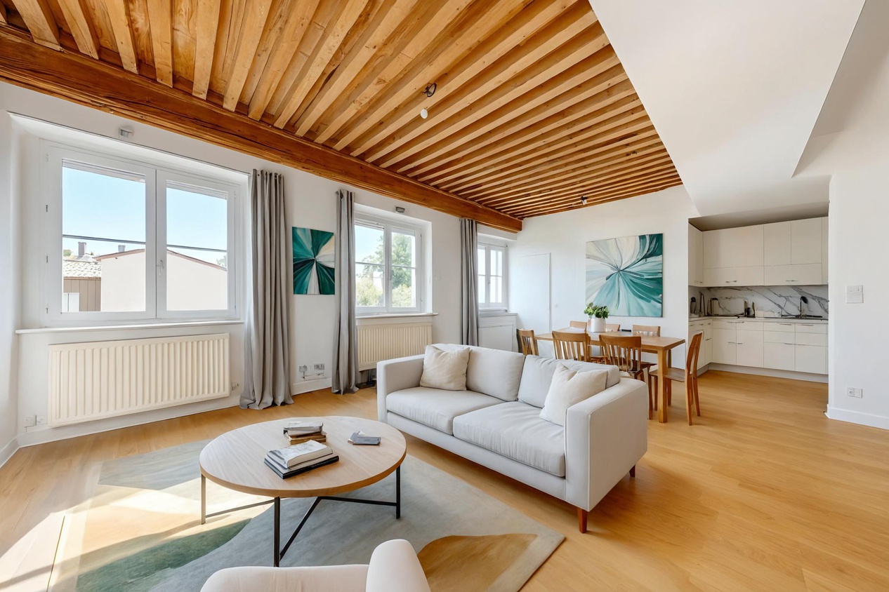 appartement 4 pièces - 86m2 à Lyon (69002)