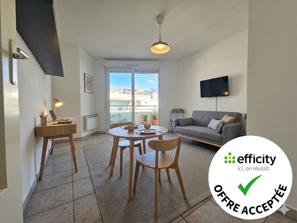 appartement 1 pièces - 26m2 à Montpellier (34090)