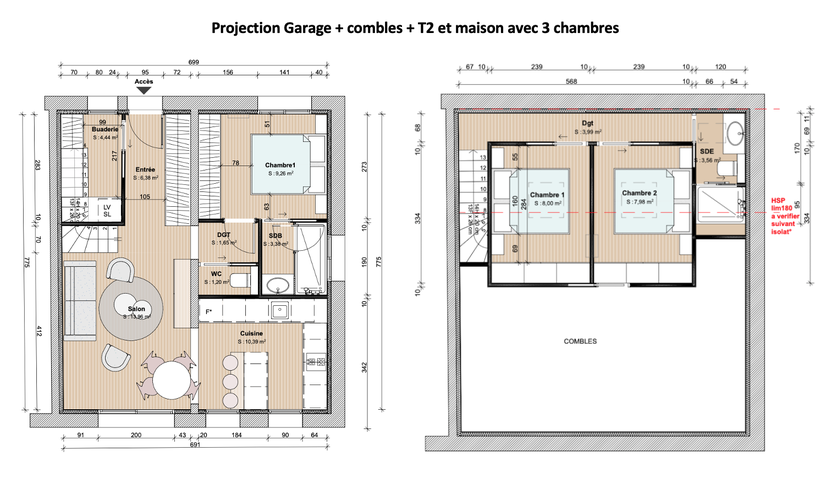 maison 4 pièces - 114m2 à Mérignac (33700)