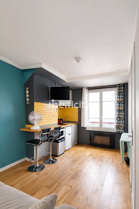 appartement 1 pièces - 15m2 à Paris (75008)