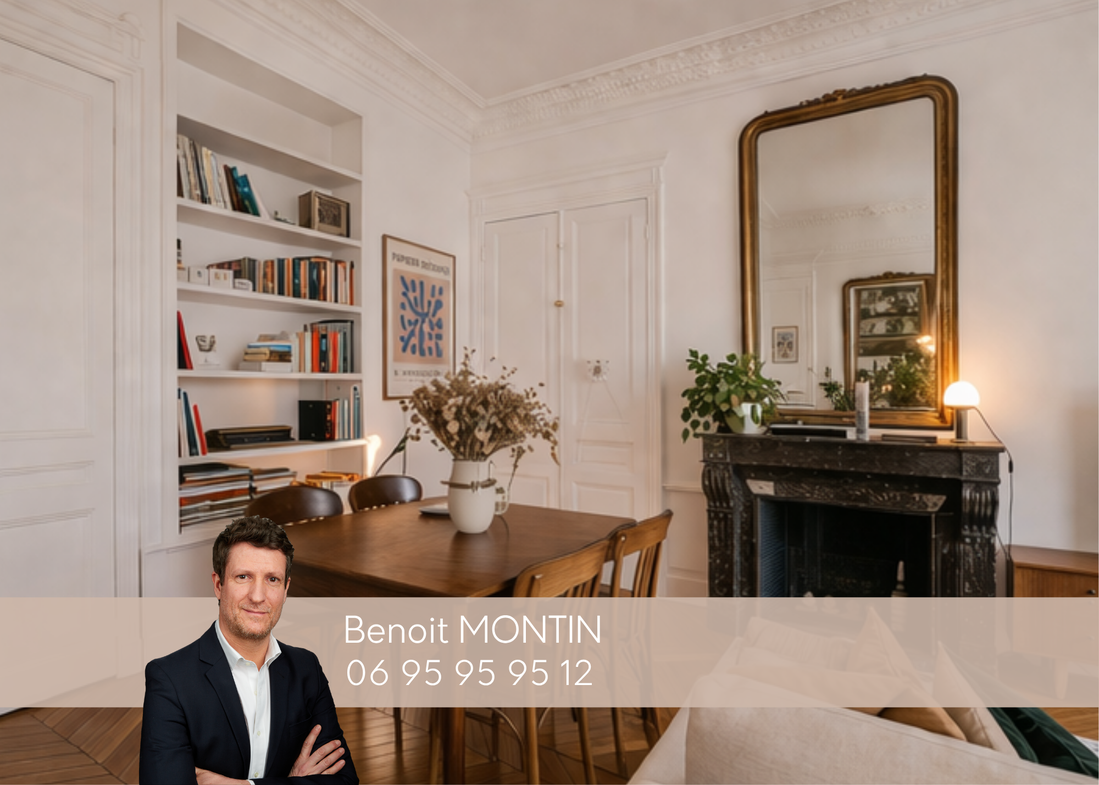 appartement 3 pièces - 55,0m2 à Paris (75006)