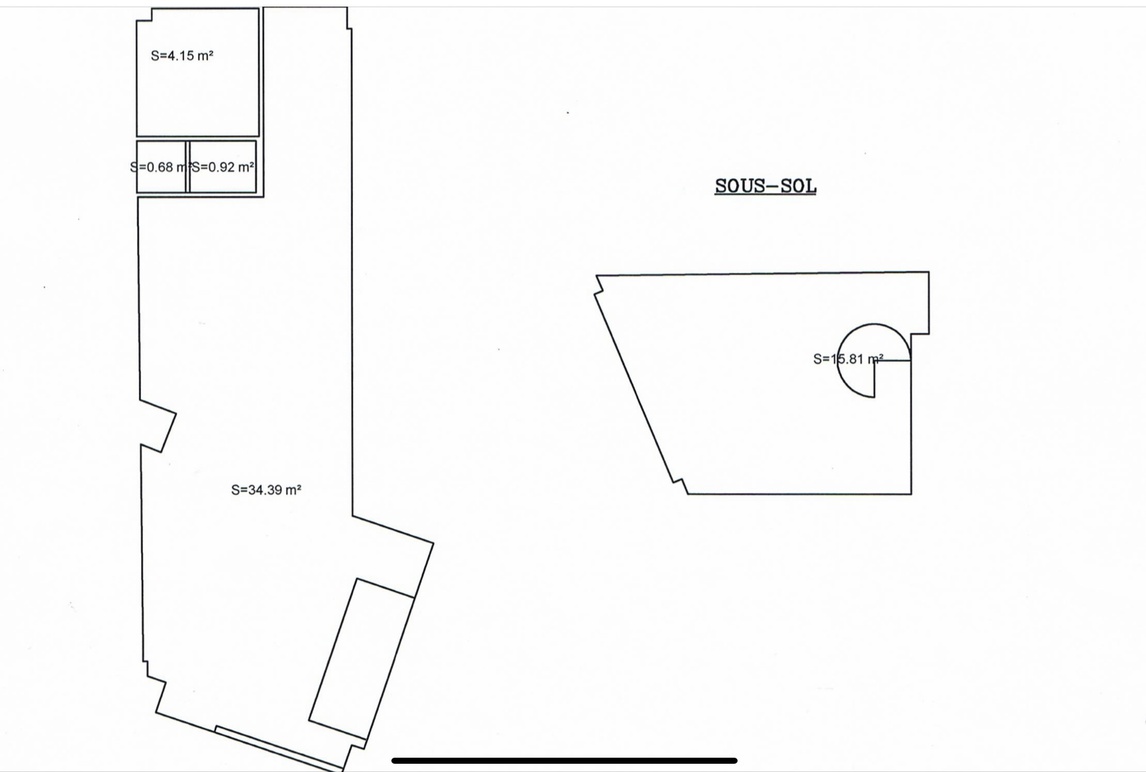 local-commercial 2 pièces - 58m2 à Bois-Colombes (92270)