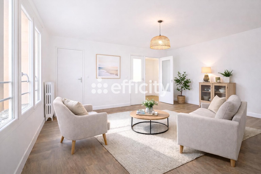 appartement 2 pièces - 47m2 à Aubervilliers (93300)