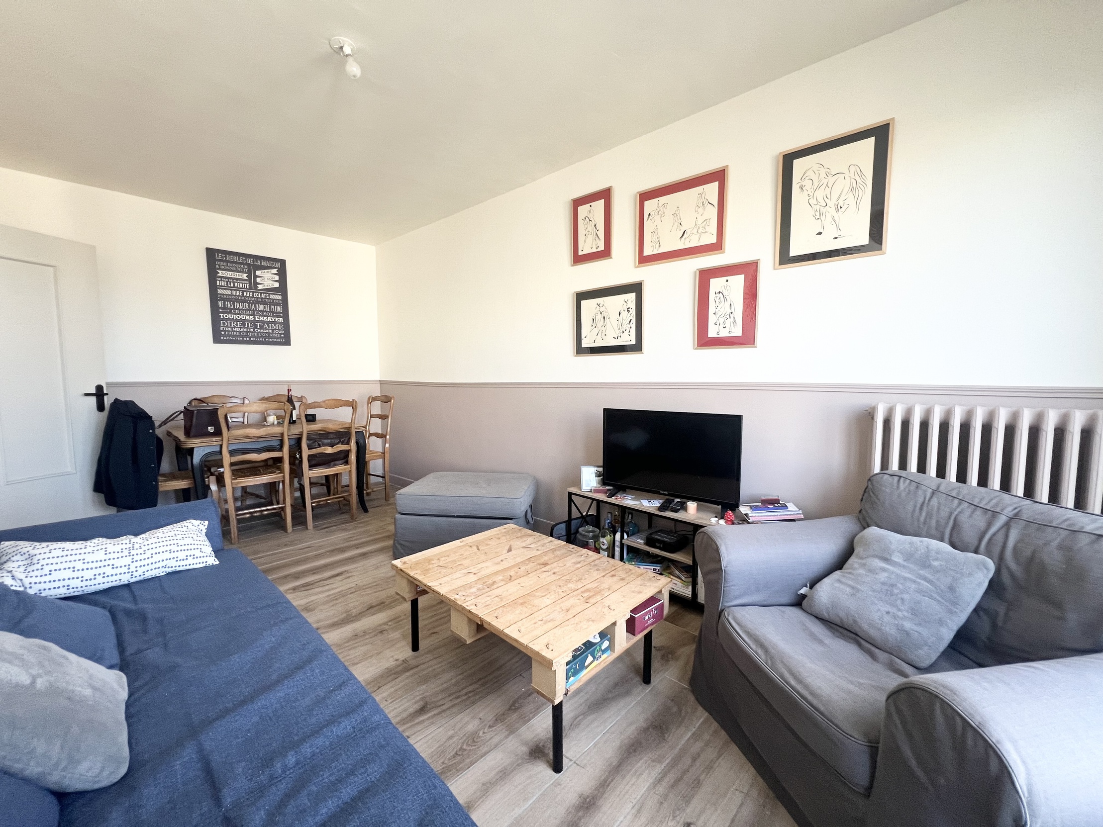 appartement 2 pièces - 42m2 à Tours (37000)